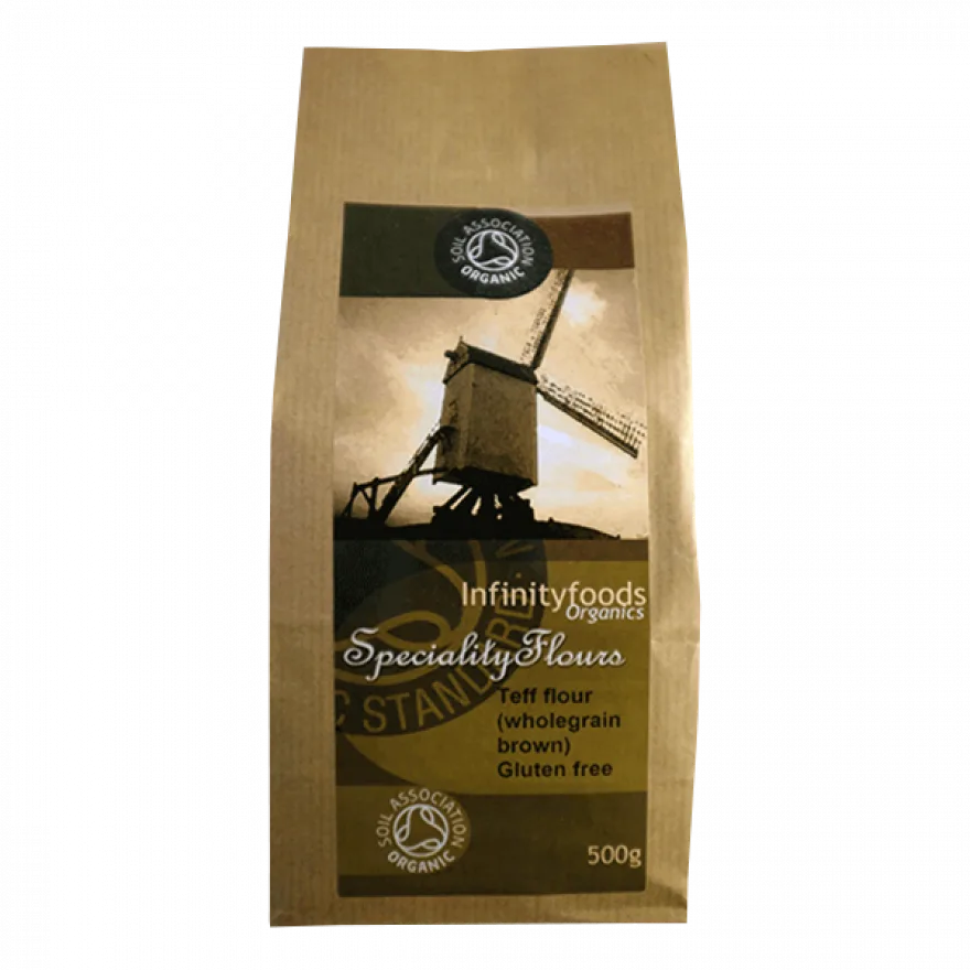 Wildnee Organic Brown / White Teff Flour (500g)