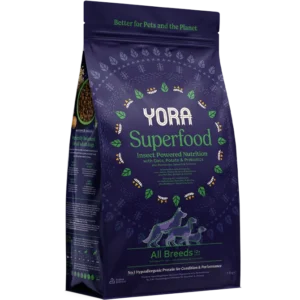 Yora Superfood All Breeds insect protein dry dog food pack