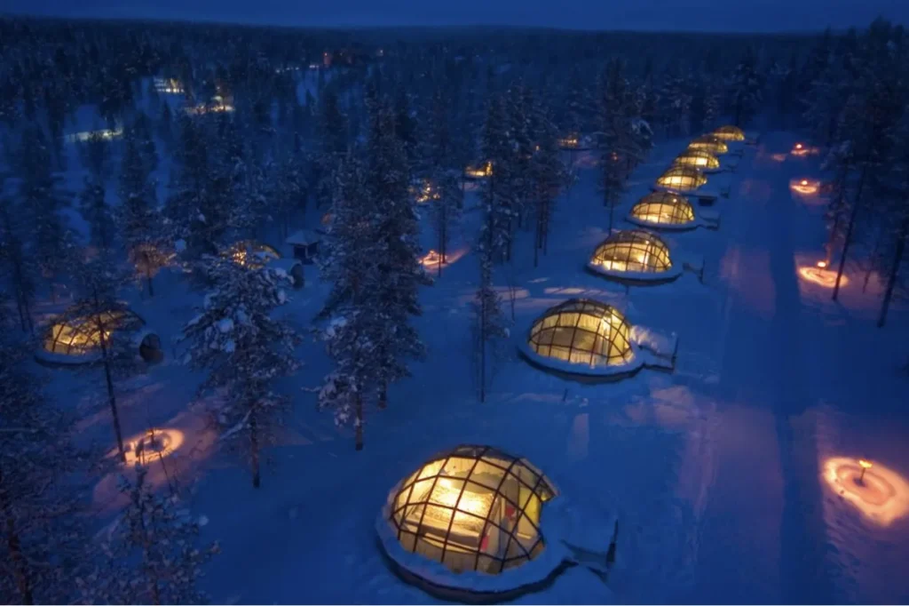 Kakslauttanen Arctic Resort rooms