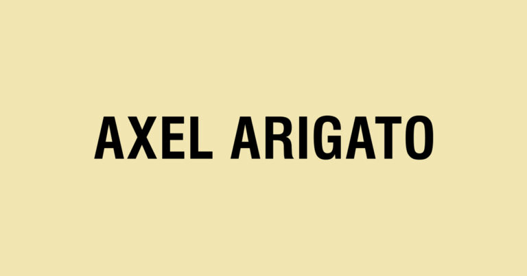 AXEL ARIGATO