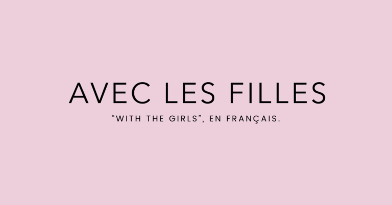 Avec Les Filles