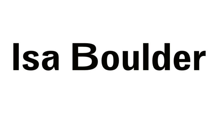 Isa Boulder